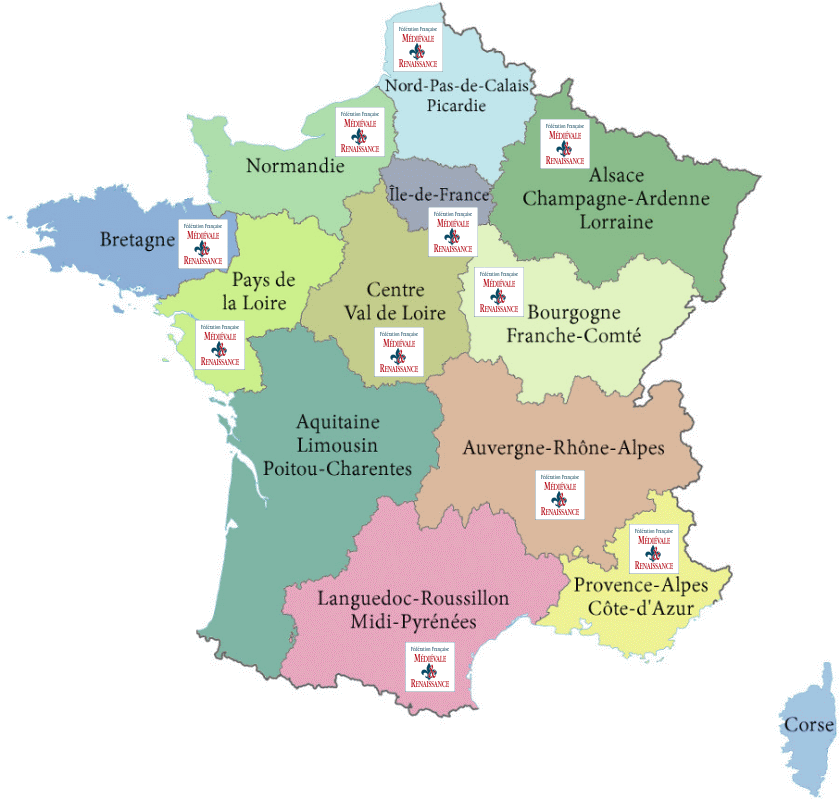 Carte de france FFMR